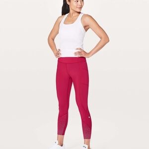 lululemon athletica Raspberry Pink High-Rise Pocket Leggings